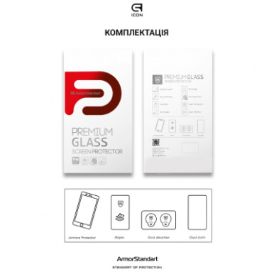 Стекло защитное Armorstandart Pro Xiaomi Redmi Note 14 4G Black (ARM79679)-13-изображение