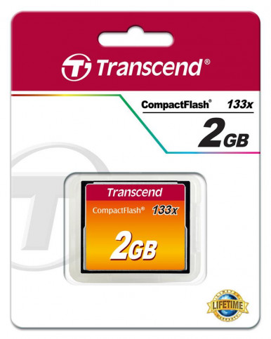 Карта пам'ятi Transcend 2GB CF 133X-1-зображення