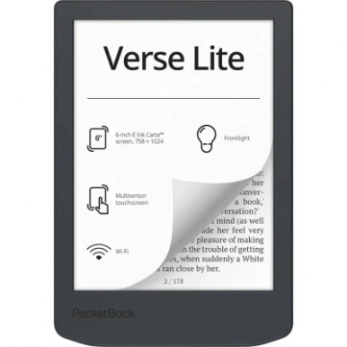 Электронная книга Pocketbook 619 Verse Lite, Midnight Grey (PB619-T-CIS)-8-изображение
