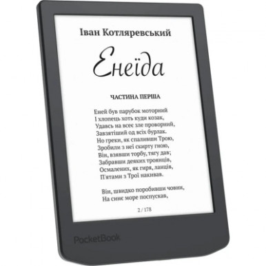 Электронная книга Pocketbook 619 Verse Lite, Midnight Grey (PB619-T-CIS)-9-изображение