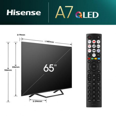 Телевізор HISENSE 65A7NQ-37-изображение