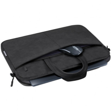 Сумка для ноутбука Defender 15.6" Solid PU black (26091)-8-зображення