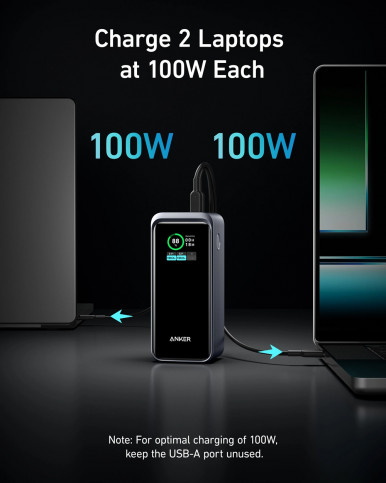 Портативний зарядний пристрій Anker Prime - 20000 mAh 200W PD Black-8-зображення
