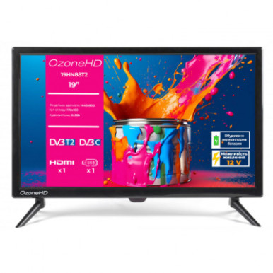 Телевизор Ozonehd 19HN88T2-12-изображение