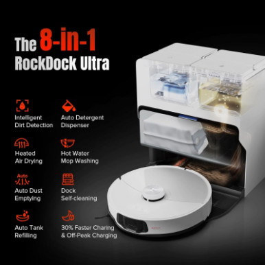 Пылесос Roborock S8 MaxV Ultra White (S8MVU02-00)-21-изображение
