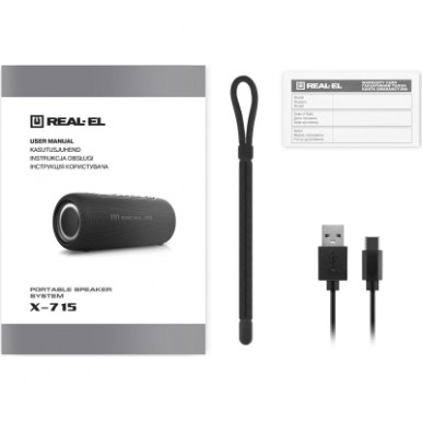 Акустична система REAL-EL X-715 (EL121600027)-14-зображення