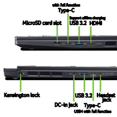 Ноутбук Acer Nitro 14 AN14-41-R68M (NH.QSSEU.001) Obsidian Black-16-зображення