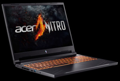 Ноутбук Acer Nitro V 16 ANV16-41-R2ZN (NH.QRUEU.00E) Obsidian Black-16-зображення
