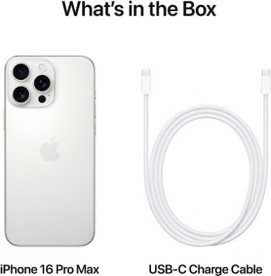 Смартфон Apple iPhone 16 Pro Max 256GB White Titanium (MYWW3SX/A)-18-изображение