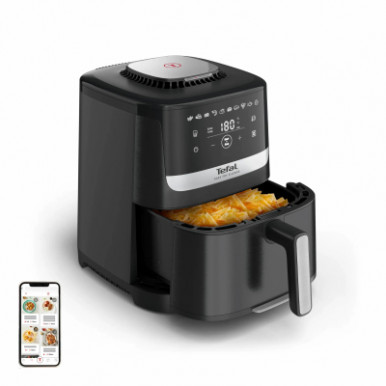 Мультипіч Tefal Easy Fry Silence, 1670Вт, чаша-5л, сенсорне керув., 10 програм, пластик, чорний-16-зображення