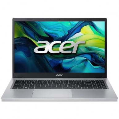 Ноутбук Acer Aspire Go AG15-21P 15.6" FHD IPS, AMD R3-7320U, 16GB, F512GB, UMA, Lin, сріблястий-10-зображення