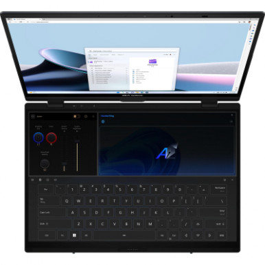 Ноутбук ASUS Zenbook DUO UX8406CA-QL214X 14" FHD OLED, Intel Ultra 7 255H, 32GB, F2TB, UMA, Win11P, Сірий-37-зображення
