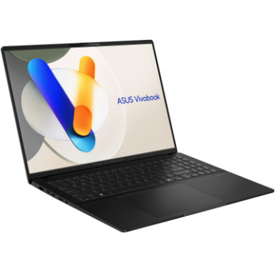 Ноутбук ASUS Vivobook S 16 S5606CA-RI085 16" 3K OLED, Intel Ultra 5 225H, 16GB, F512GB, UMA, NoOS, Чорний-16-зображення