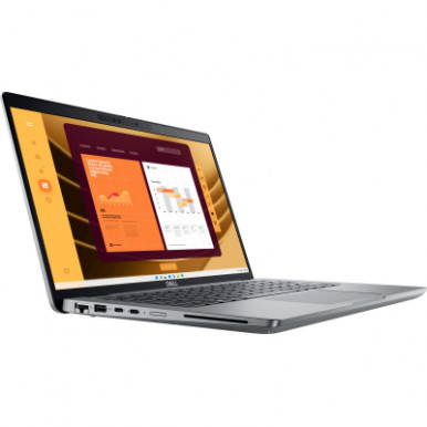 Ноутбук Dell Latitude 5450 14" FHD IPS AG, Intel U7 165U, 32GB, F512GB, UMA, Win11P, сірий-10-зображення