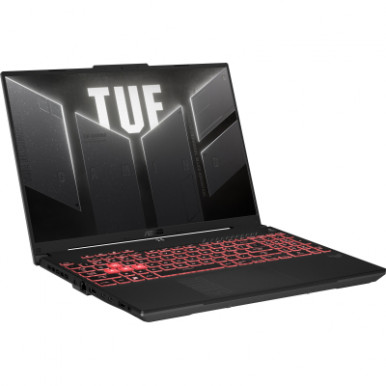 Ноутбук ASUS TUF A15 FA507NVR-LP155 15.6" FHD IPS, AMD R7-7435HS, 16GB, F512GB, NVD4060-8, NoOS, Сірий-14-зображення