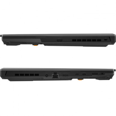 Ноутбук ASUS TUF A15 FA507NVR-LP155 15.6" FHD IPS, AMD R7-7435HS, 16GB, F512GB, NVD4060-8, NoOS, Сірий-17-зображення