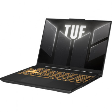 Ноутбук ASUS TUF F16 FX607VU-RL017 16" FHD IPS, Intel 5 210H, 16GB, F512GB, NVD4050-6, NoOS, Сірий-10-зображення