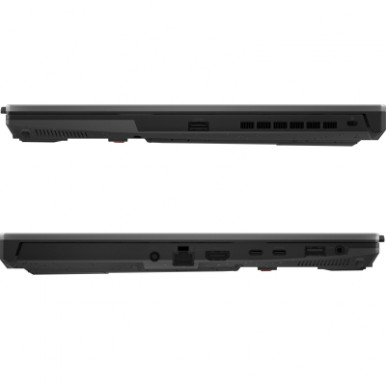 Ноутбук ASUS TUF F16 FX607VU-RL017 16" FHD IPS, Intel 5 210H, 16GB, F512GB, NVD4050-6, NoOS, Сірий-12-зображення