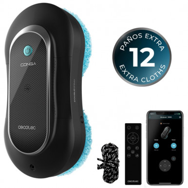 Робот - мийник вікон Cecotec Conga Windroid 1090 Double Spray Connected-4-зображення