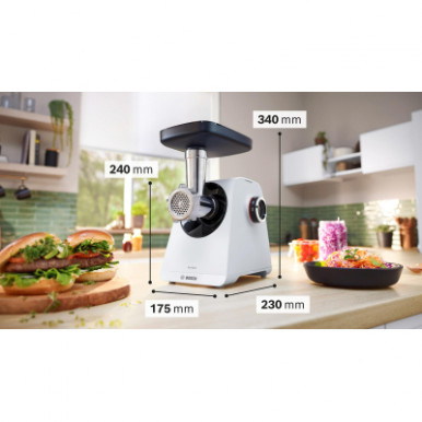 Мясорубка Bosch MFWS420W-20-изображение