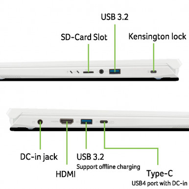 Ноутбук Acer Nitro V 14 ANV14-61-R957 (NH.QTYEU.003) Pearl White-14-зображення