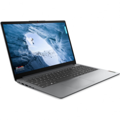Ноутбук Lenovo IdeaPad 1-15IAU7 15.6" FHD IPS AG, Intel i5-1235U, 16GB, F512GB, UMA, DOS, сірий-16-зображення