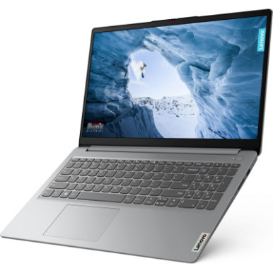 Ноутбук Lenovo IdeaPad 1-15IAU7 15.6" FHD IPS AG, Intel i5-1235U, 16GB, F512GB, UMA, DOS, сірий-17-зображення