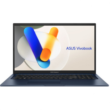 Ноутбук ASUS Vivobook 17 X1704VA-AU531 17.3" FHD IPS, Intel i5-1334U, 16GB, F512GB, UMA, NoOS, Блакитний-9-зображення