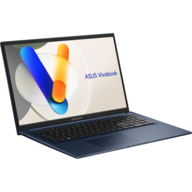 Ноутбук ASUS Vivobook 17 X1704VA-AU531 17.3" FHD IPS, Intel i5-1334U, 16GB, F512GB, UMA, NoOS, Блакитний-10-зображення