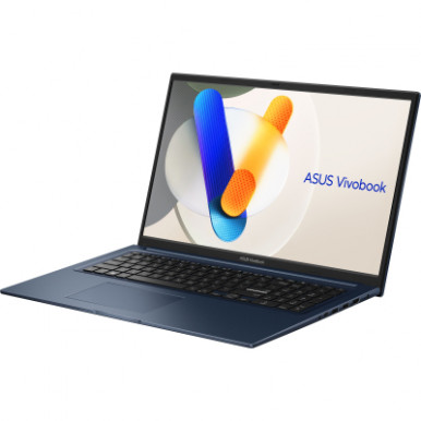 Ноутбук ASUS Vivobook 17 X1704VA-AU531 17.3" FHD IPS, Intel i5-1334U, 16GB, F512GB, UMA, NoOS, Блакитний-11-зображення
