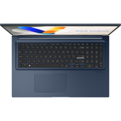 Ноутбук ASUS Vivobook 17 X1704VA-AU531 17.3" FHD IPS, Intel i5-1334U, 16GB, F512GB, UMA, NoOS, Блакитний-12-зображення
