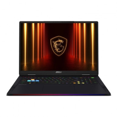 Ноутбук MSI Raider 18 HX AI A2XWJG-404UA 18" UHD+ mini LED 120Hz, Intel Ultra 9 285HX_24C_24T, 64GB, F2TB, NVD5090-24, W11, черный-8-изображение
