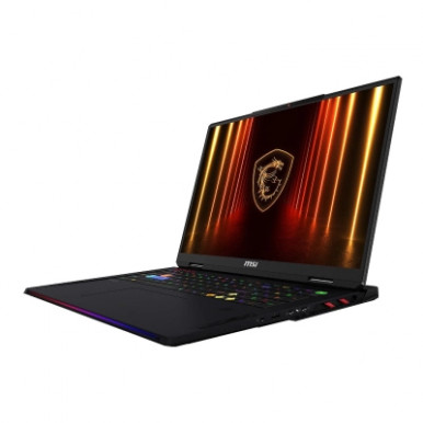 Ноутбук MSI Raider 18 HX AI A2XWJG-404UA 18" UHD+ mini LED 120Hz, Intel Ultra 9 285HX_24C_24T, 64GB, F2TB, NVD5090-24, W11, черный-10-изображение