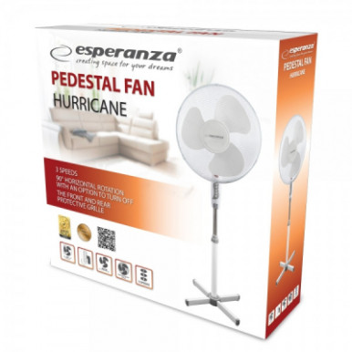 Вентилятор Esperanza EHF001WW-5-зображення