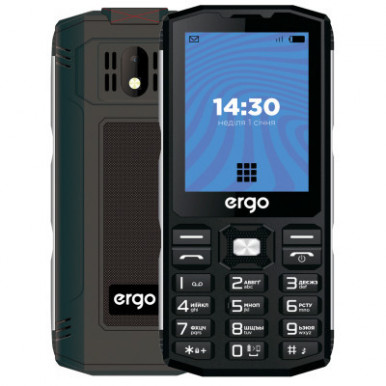 Мобільний телефон Ergo E282 Black-7-зображення