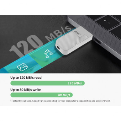 USB флеш накопичувач Acer 32GB UP300 Black USB 3.2 (BL.9BWWA.525)-15-зображення