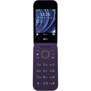 Мобильный телефон HMD 2660 4G Flip DS Violet-16-изображение