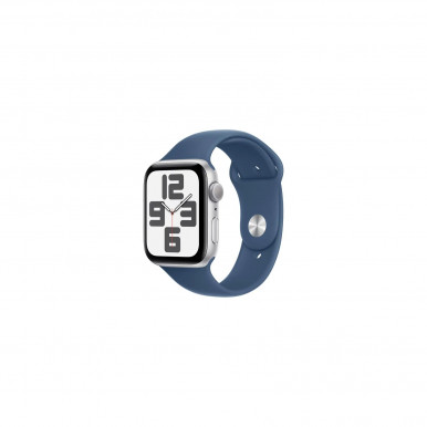 Смарт-часы Apple Watch SE 2024 GPS 40мм Silver Alum Denim Sp/b - M/L (MXED3QH/A)-7-изображение