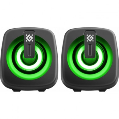 Акустическая система Defender J1 LED USB Black (65961)-9-изображение