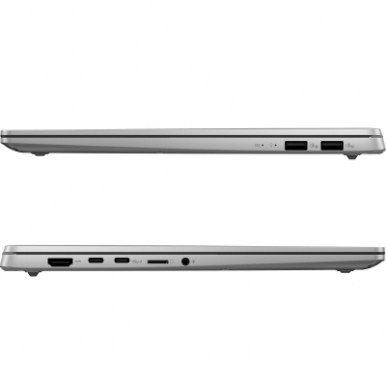Ноутбук ASUS Vivobook S 14 M5406NA-QD080 14" WUXGA OLED, AMD R5-7535HS, 16GB, F512GB, UMA, NoOS, Сріблястий-11-зображення