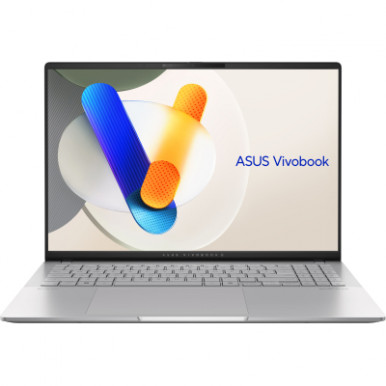 Ноутбук ASUS Vivobook S 16 M5606KA-RI014 16" 3K OLED, AMD AI 5 340, 16GB, F1TB, UMA, NoOS, Сріблястий-7-зображення