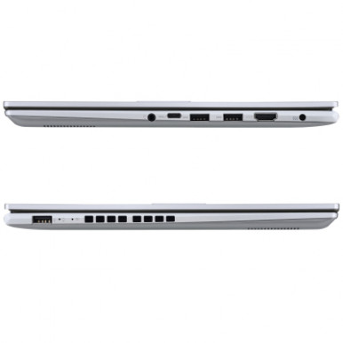 Ноутбук ASUS Vivobook 14 X1405VA-LY511 14" WUXGA IPS, Intel i5-13420H, 16GB, F512GB, UMA, NoOS, Сріблястий-11-зображення