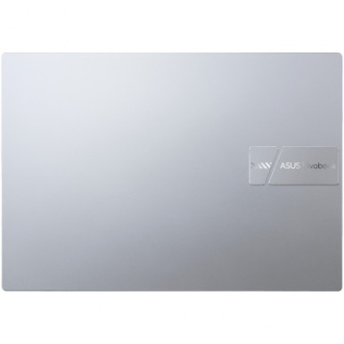 Ноутбук ASUS Vivobook 14 X1405VA-LY511 14" WUXGA IPS, Intel i5-13420H, 16GB, F512GB, UMA, NoOS, Сріблястий-13-зображення