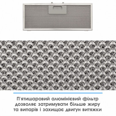 Витяжка Eleyus URBAN 960 LED 52 WH-12-зображення