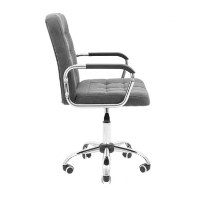 Офісне крісло Richman Брукс Хром Піастра Темно-сіре (ADD0002751)-10-зображення