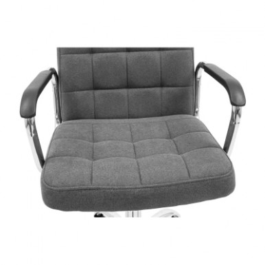 Офісне крісло Richman Брукс Хром Піастра Темно-сіре (ADD0002751)-15-зображення