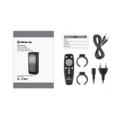 Акустична система REAL-EL X-797 (EL121600023)-14-зображення
