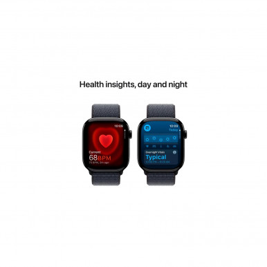 Смарт-годинник Apple Watch Series 10 GPS 46мм Jet Black Alum Ink Sp/Loop (MWWR3QH/A)-13-зображення