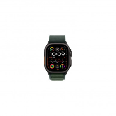 Смарт-годинник Apple Watch Ultra 2 GPS+Cellular, 49мм Black Titan Dark Green Al/Loop - L (MX4T3UL/A)-10-зображення