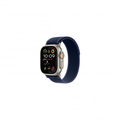 Смарт-годинник Apple Watch Ultra 2 GPS+Cellular,49mm Natural Titan Blue Trail Loop - M/L (MX4L3UL/A)-9-зображення